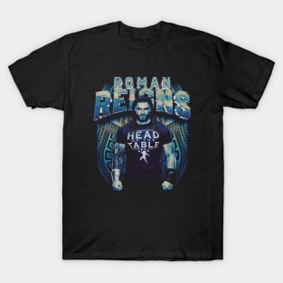 Roman Reigns Retro Bitmap T-Shirt